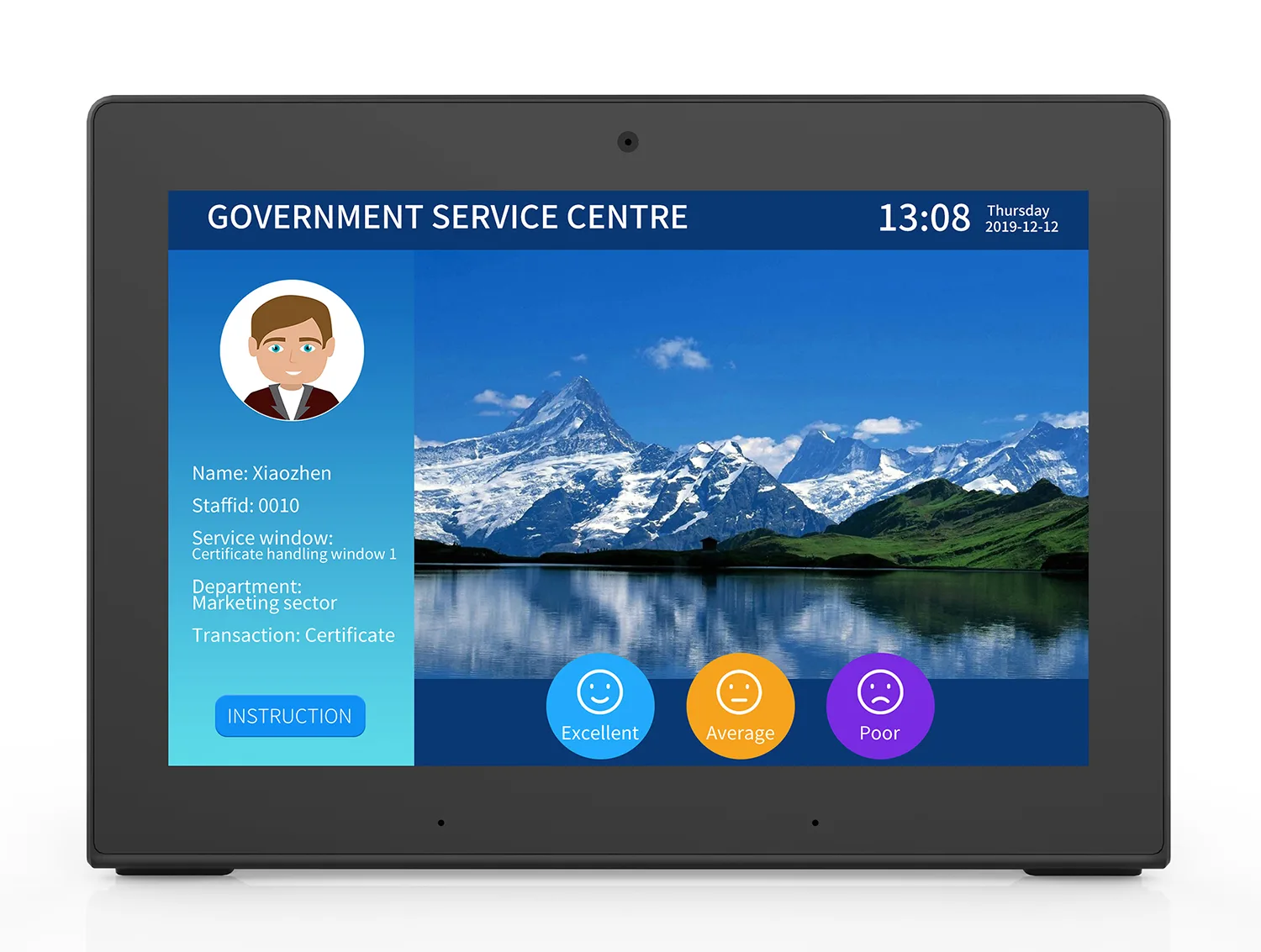 YL8027T 8" L-Shaped Android All-in-One Machine