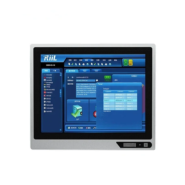 Industrial Touchscreen All in One Computer_GF150-WCB
