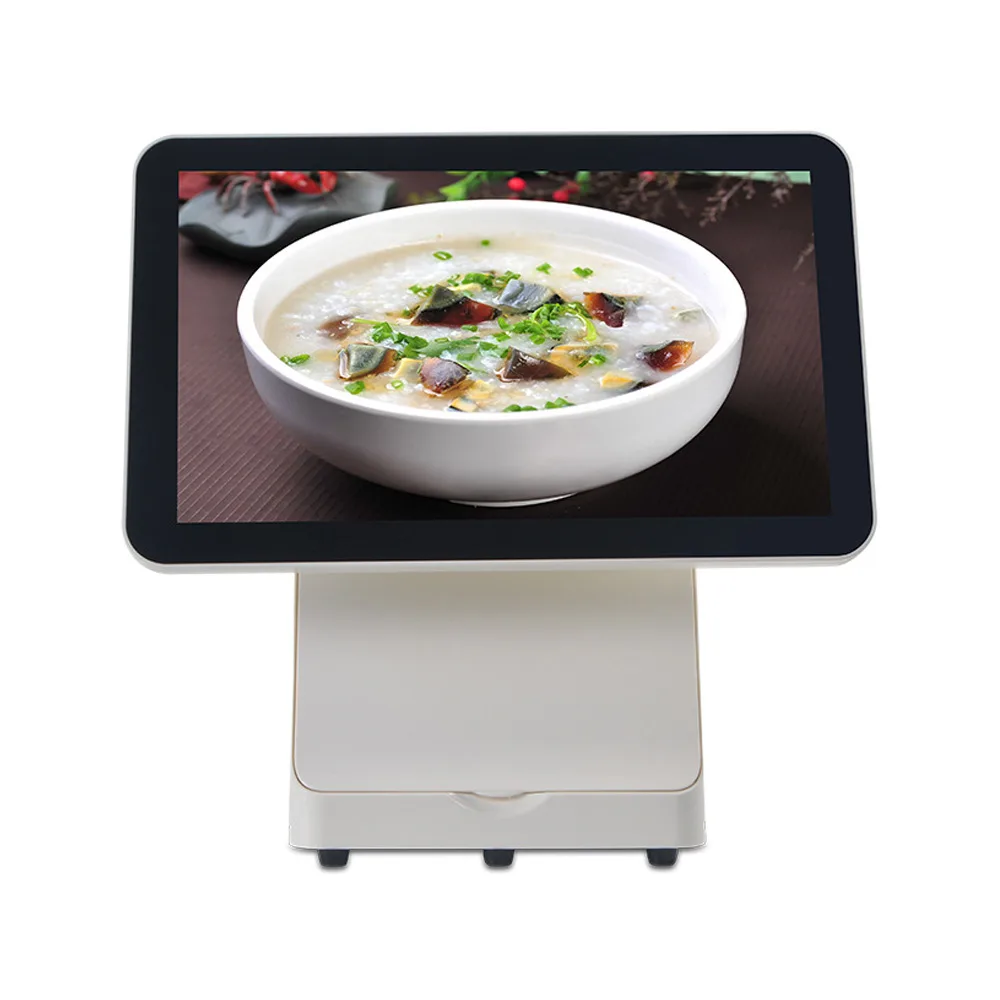 YN-i8 15" Dual-Screen POS Machine image 2