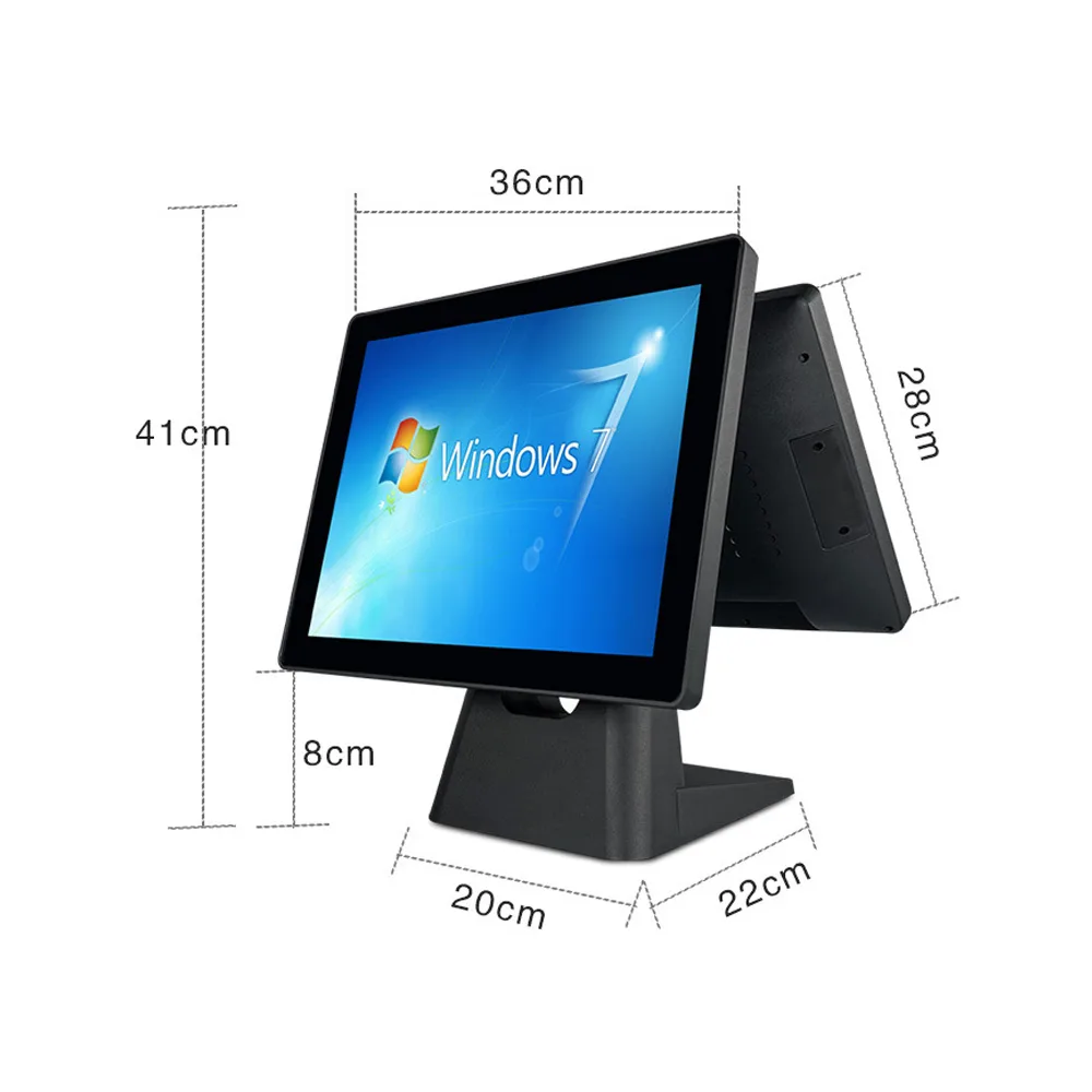 YN-i6 15.6" Dual-Screen POS Machine image 4