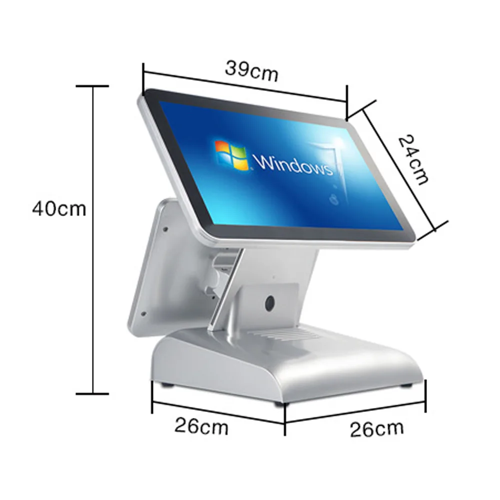 YN-i7 15.6" Dual-Screen POS Machine image 4