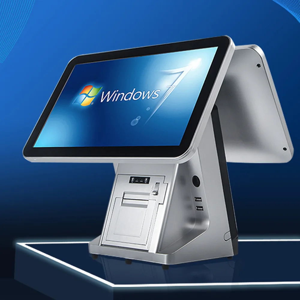 YN-i9 15.6" Dual-Screen POS Machine image 5